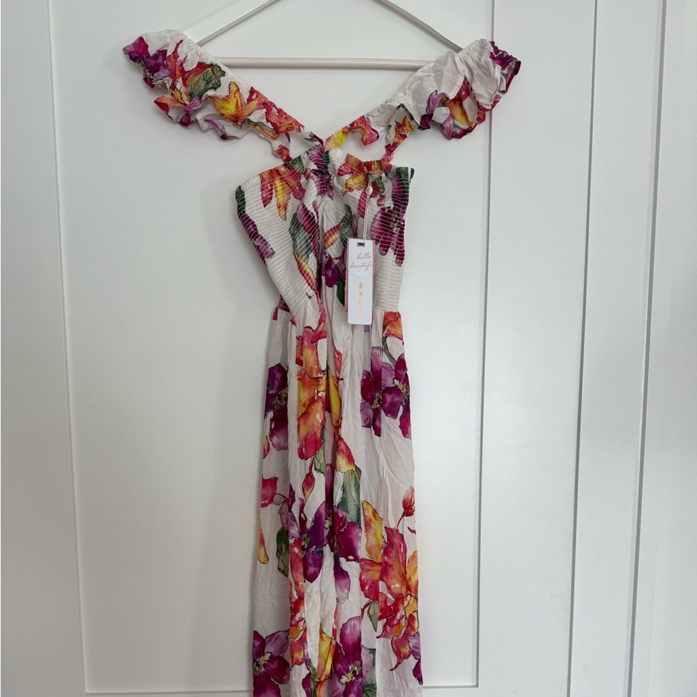 Pilyq floral maxi dress size xs